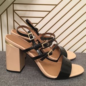Calvin Klein block heel sandals